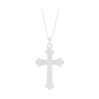 Trefoil Cross Necklace