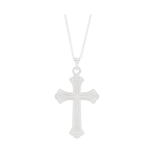 Trefoil Cross Necklace