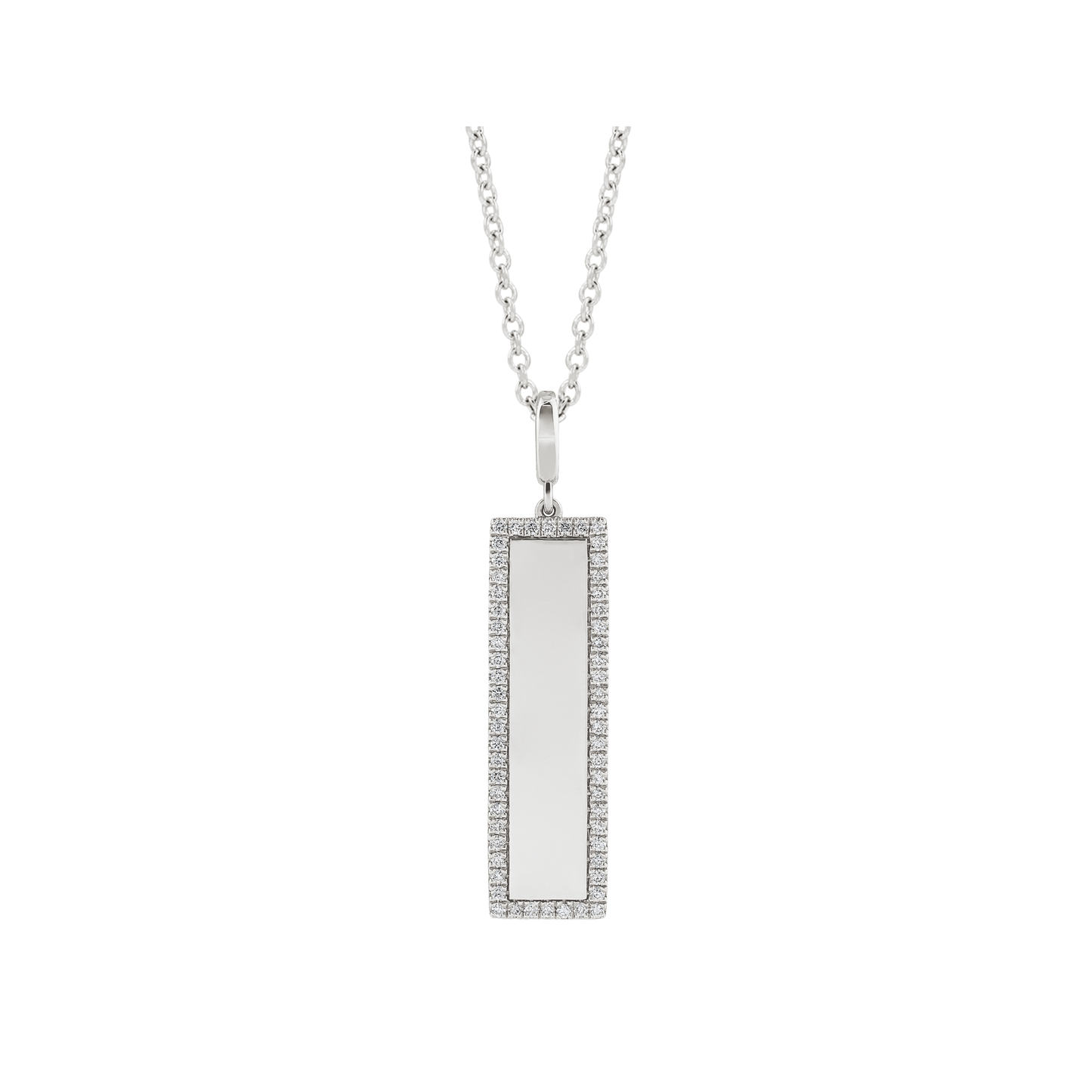 Diamond Accent Vertical Bar