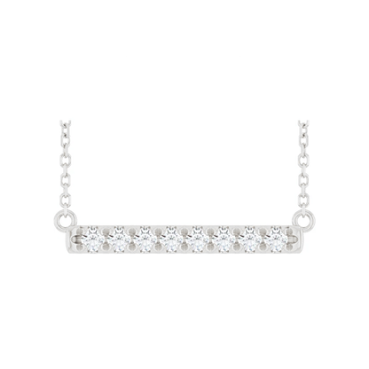 Horizontal Diamond Bar