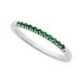 Emerald Stackable Ring
