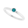 Alexandrite Stackable Solitaire