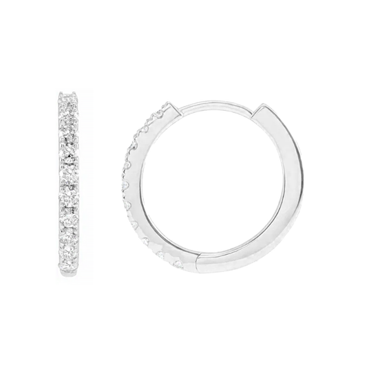 1.7mm Classic Huggie Hoop Earrings