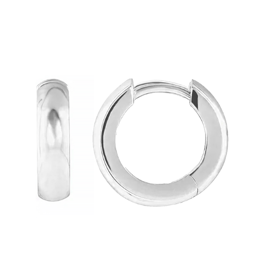 3.5mm Classic Huggie Hoop Earrings