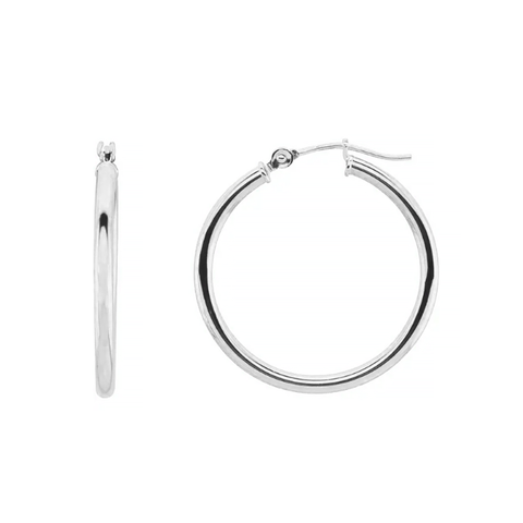 2mm Large Hoop Earrings