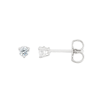 Petite Diamond Stud Earrings