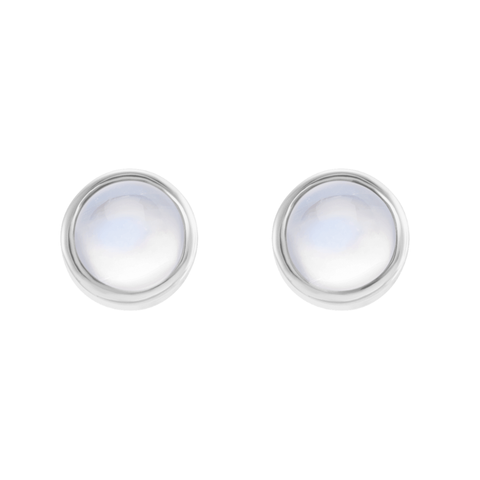 Moonstone Stud Earrings