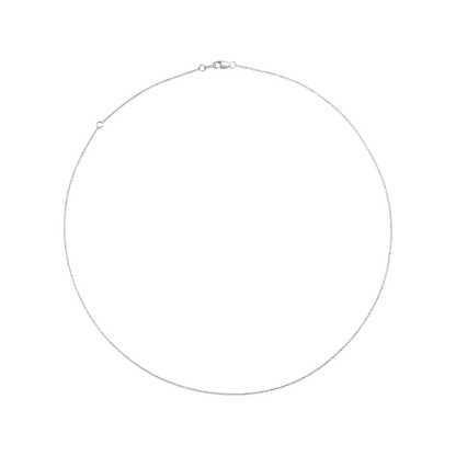 Cable Chain with Lobster Clasp 1mm