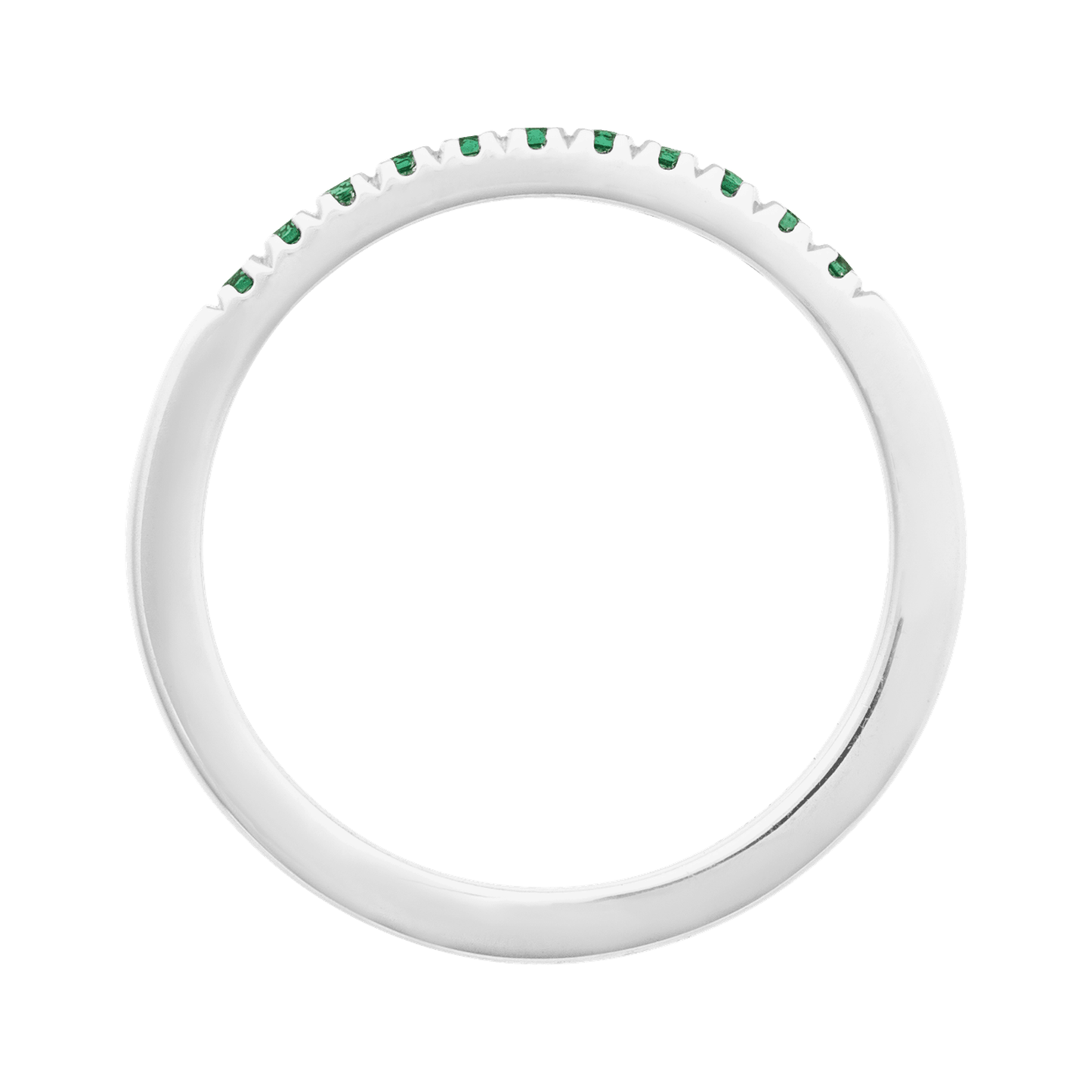 Emerald Stackable Ring