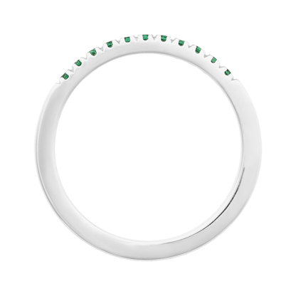 Emerald Stackable Ring