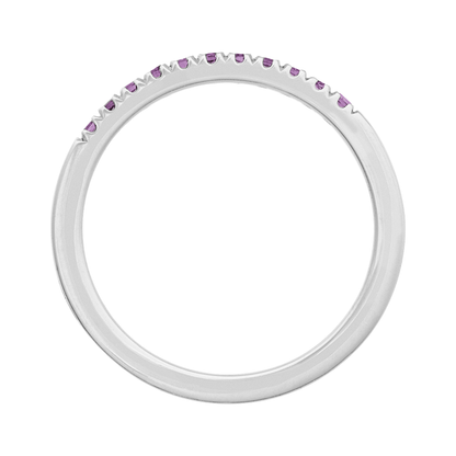 Amethyst Stackable Band