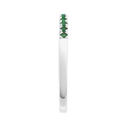 Emerald Stackable Ring