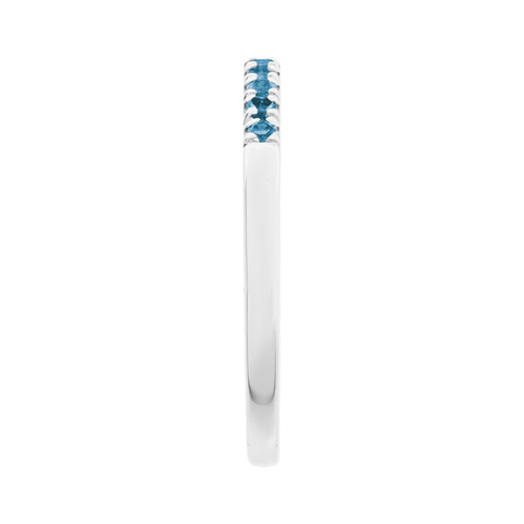 Blue Topaz Stackable Ring