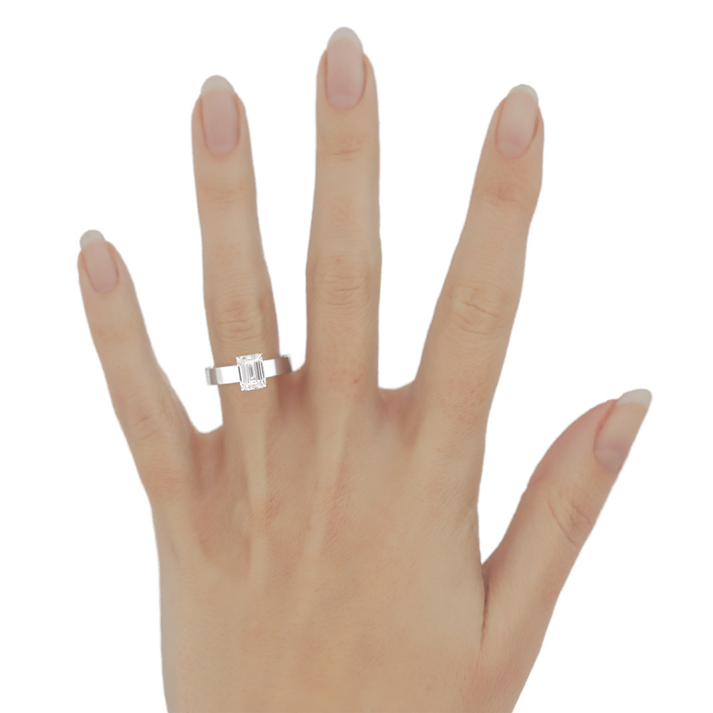 Ruby 2ct Lab Grown Diamond