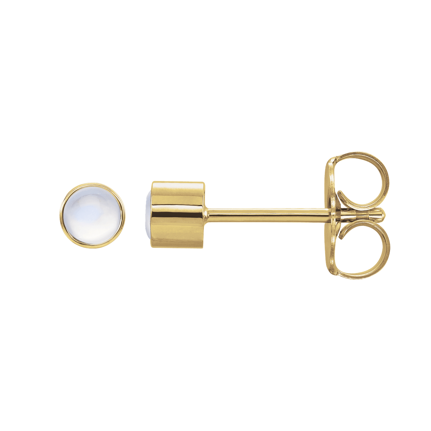 Moonstone Stud Earrings