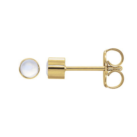 Moonstone Stud Earrings