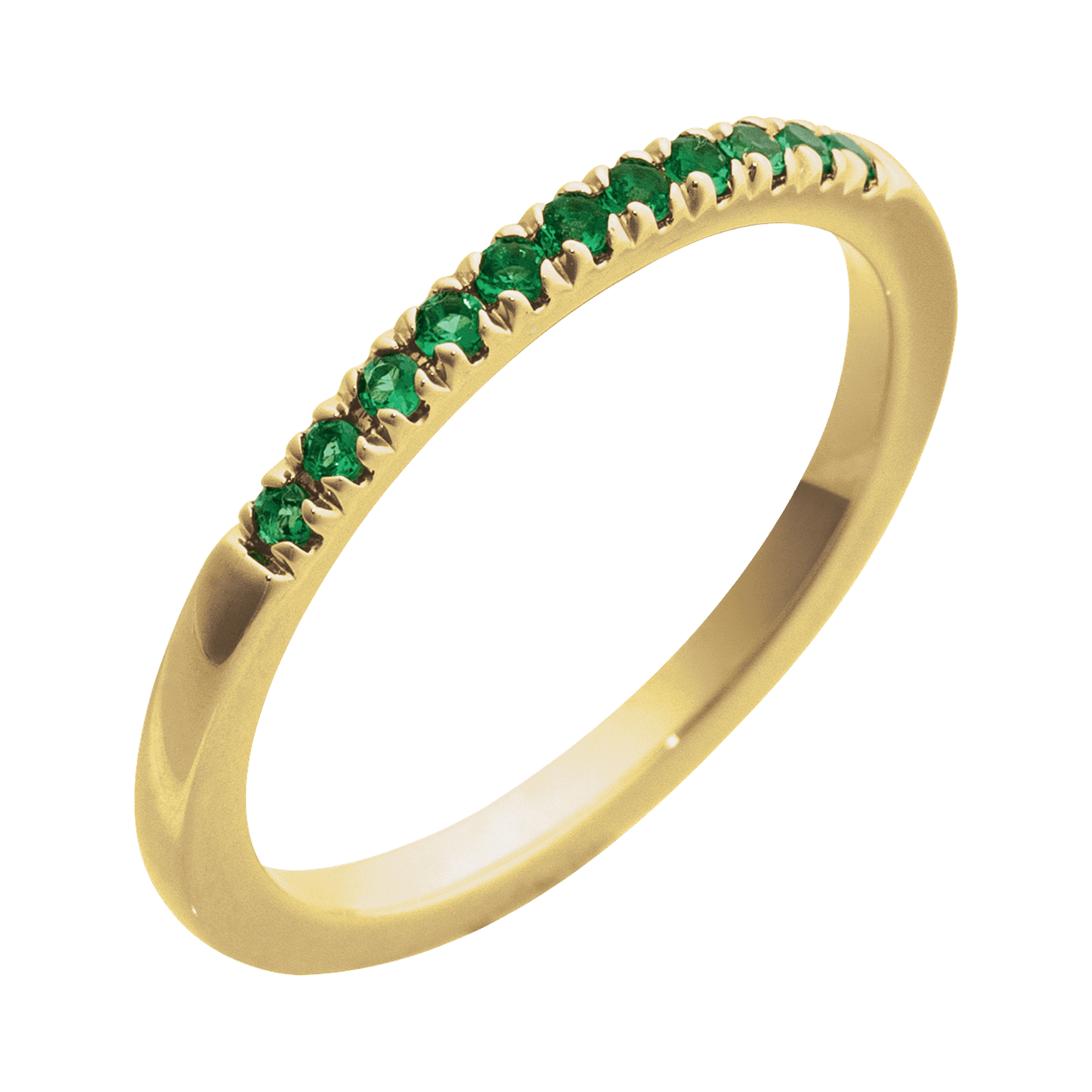 Emerald Stackable Ring