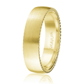 Satin Domed Scalloped Edge 6mm Band