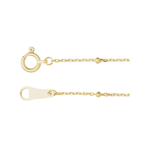 Satellite Bead Cable Chain 1.7mm