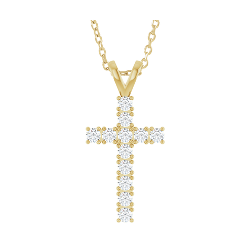 Diamond Cross Necklace