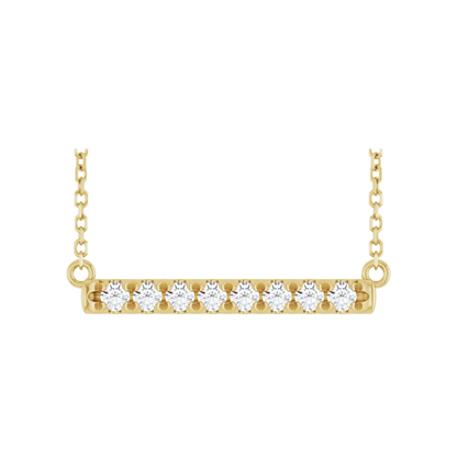 Horizontal Diamond Bar
