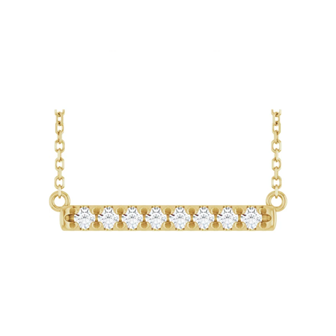 Horizontal Diamond Bar