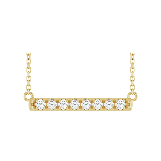 Horizontal Diamond Bar