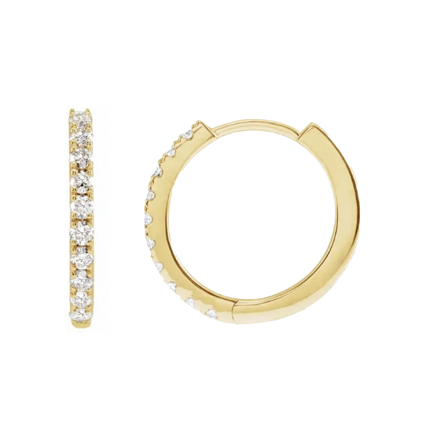 1.7mm Classic Huggie Hoop Earrings