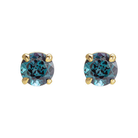 Alexandrite Stud Earrings