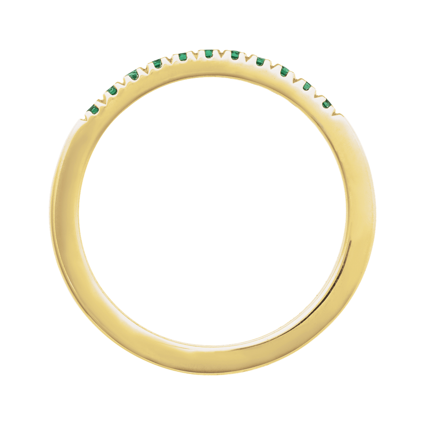 Emerald Stackable Ring