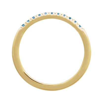 Blue Topaz Stackable Ring