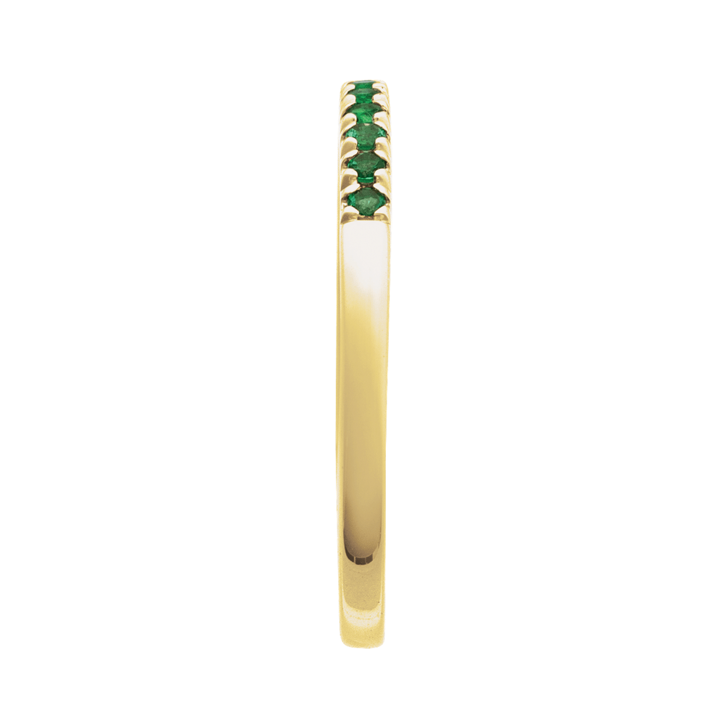 Emerald Stackable Ring