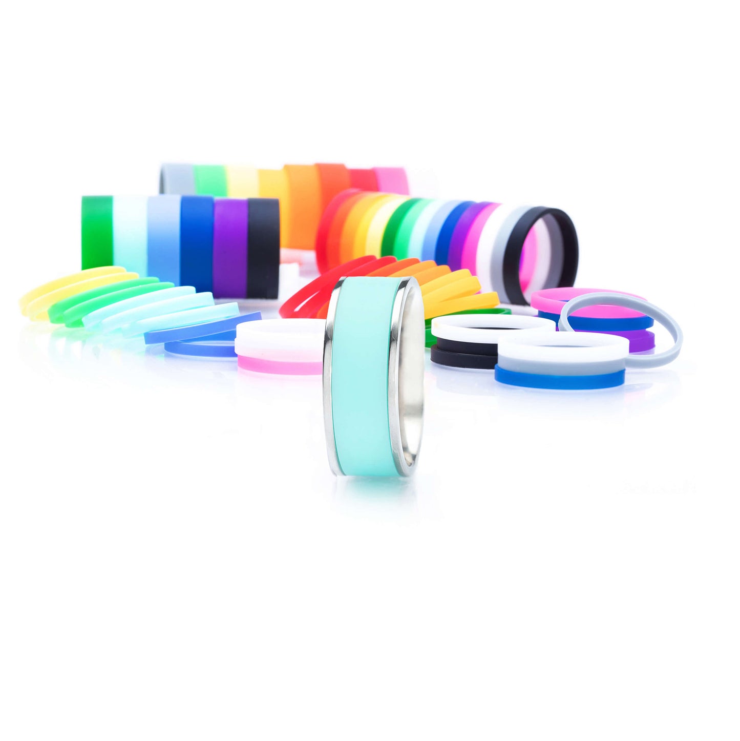 Grey Titanium Cambio Berlin 8mm Ring