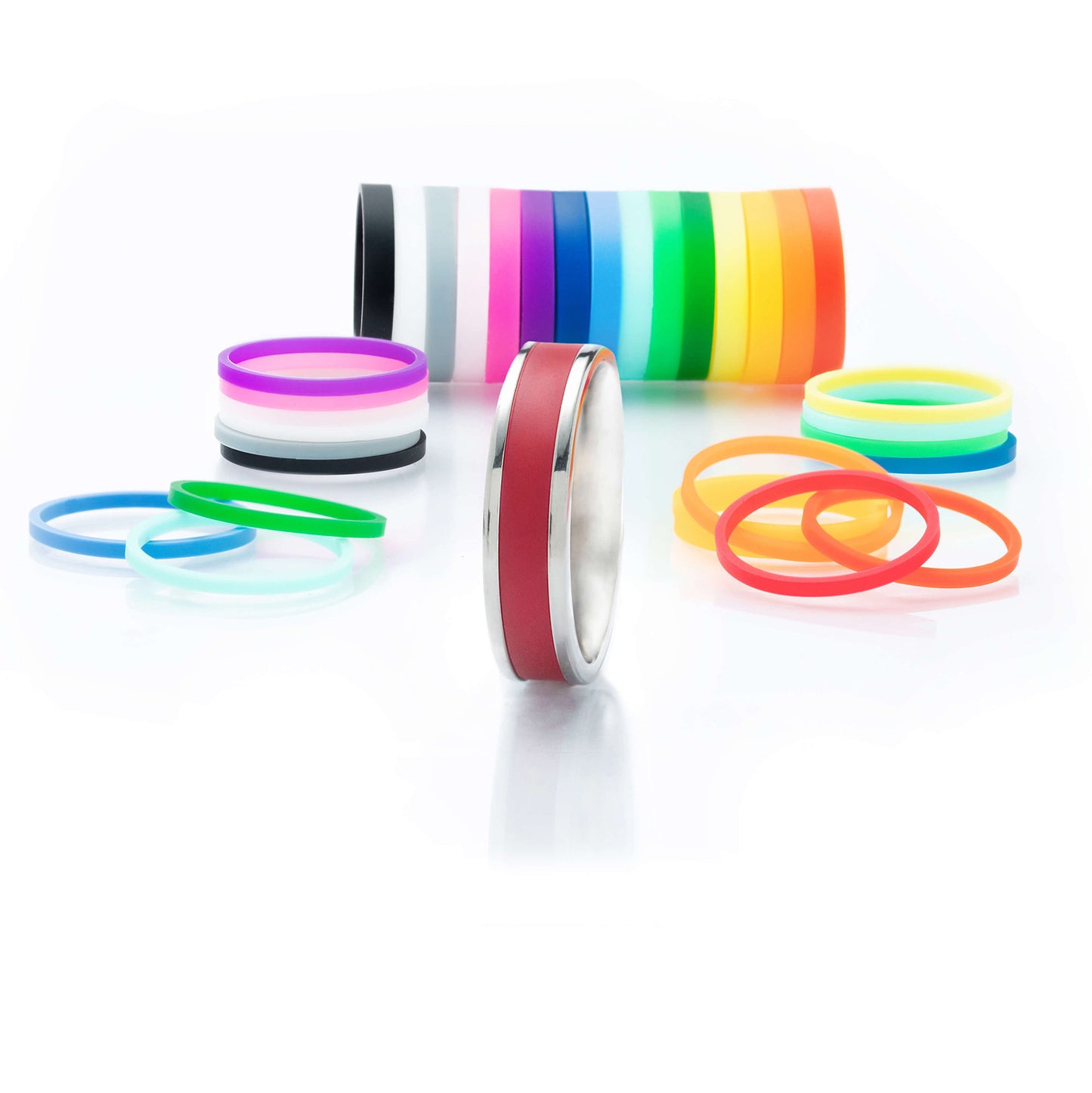 Grey Titanium Cambio Florence 5mm Ring