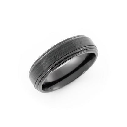 Black Cobalt 6mm Wedding Band
