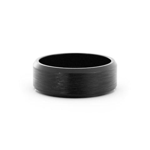 Black Cobalt 7mm Wedding Band
