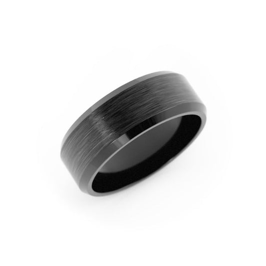 Black Cobalt 7mm Wedding Band