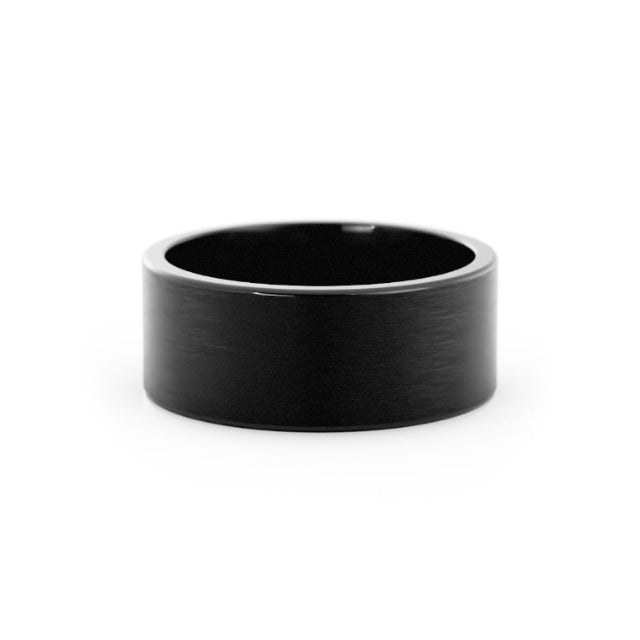 Black Cobalt 8mm Wedding Band