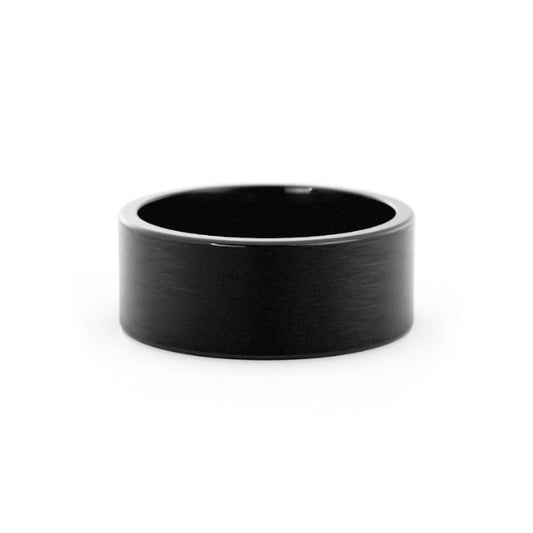 Black Cobalt 8mm Wedding Band
