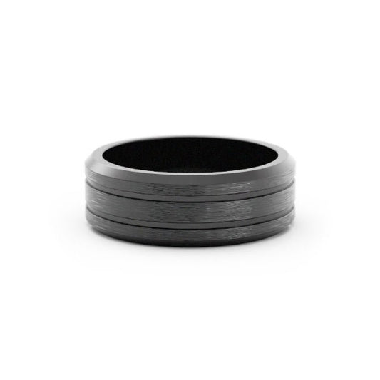 Black Cobalt 7mm Wedding Band