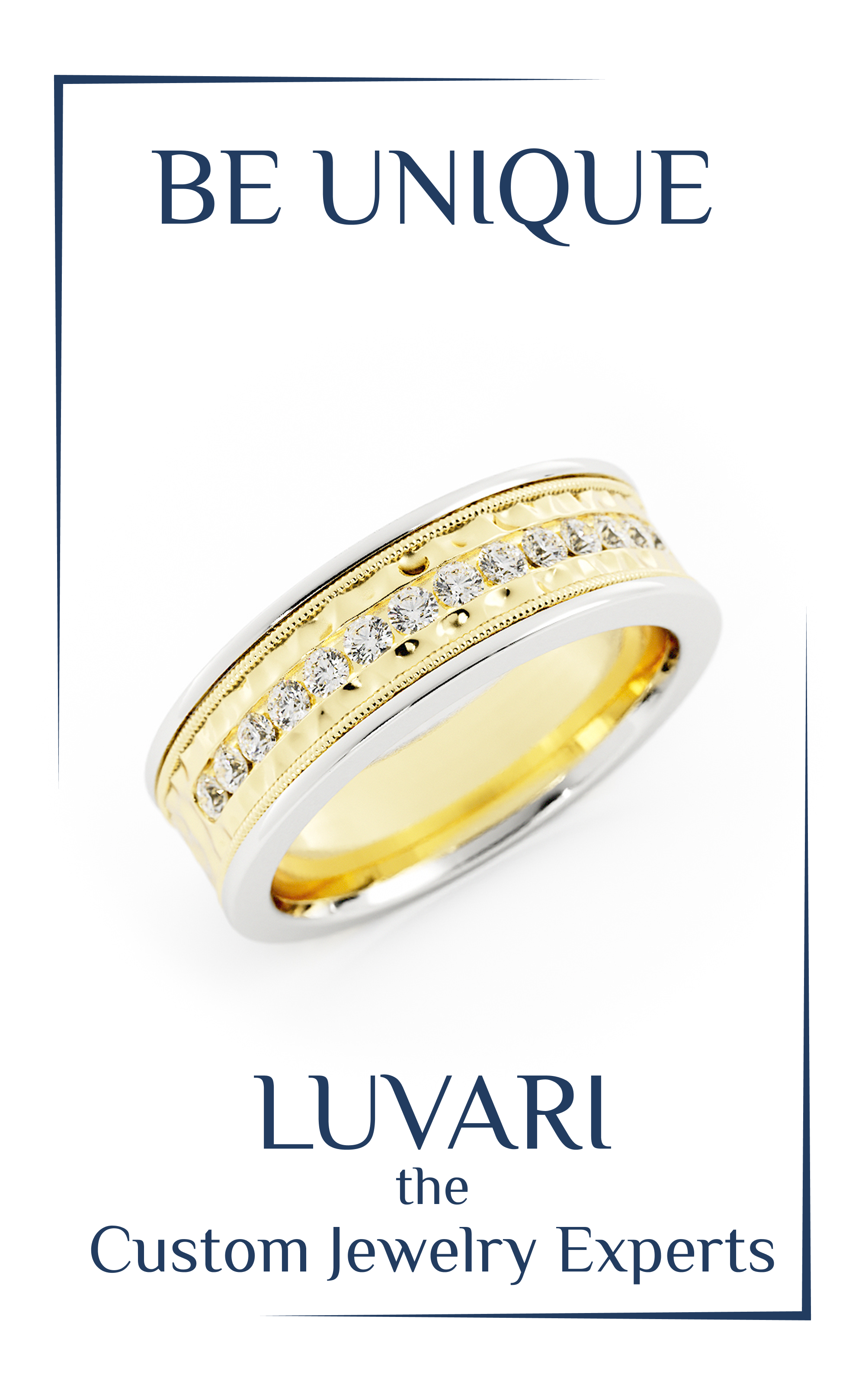 M-Be Unique. Design Your Custom Jewelry with Luvari.