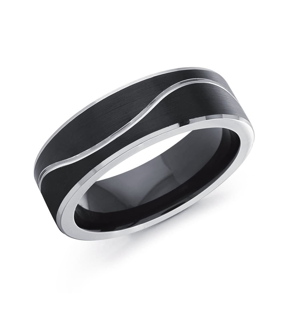 Men's Cobalt Wedding Band
