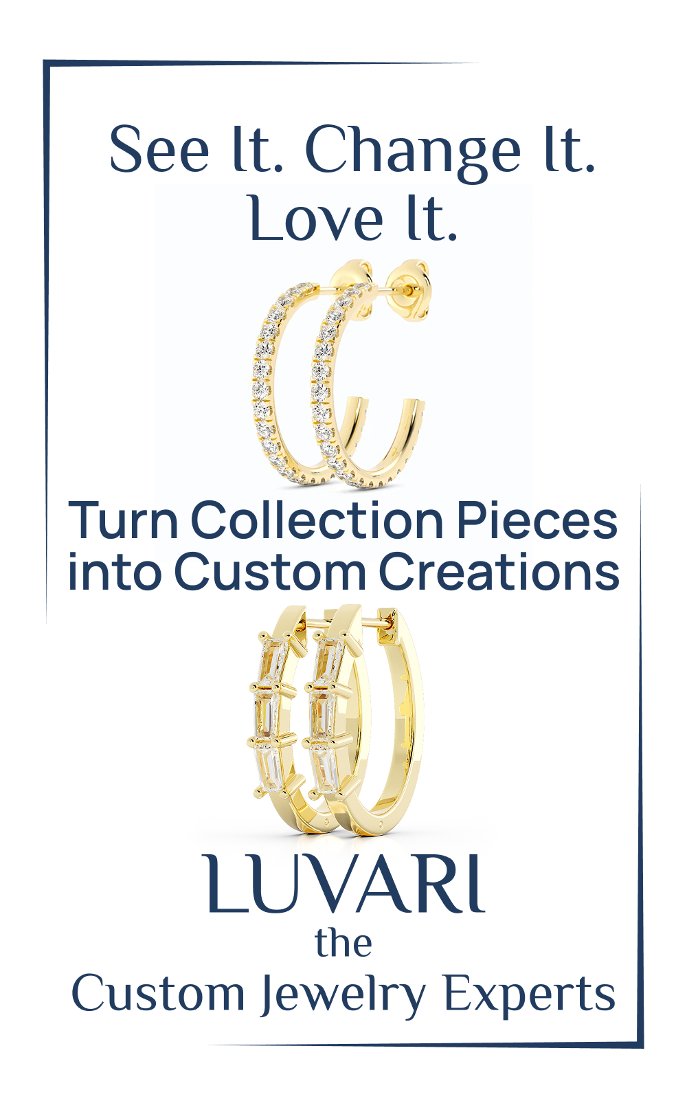 Custom Modified Earrings - See It. Change It. Love It.