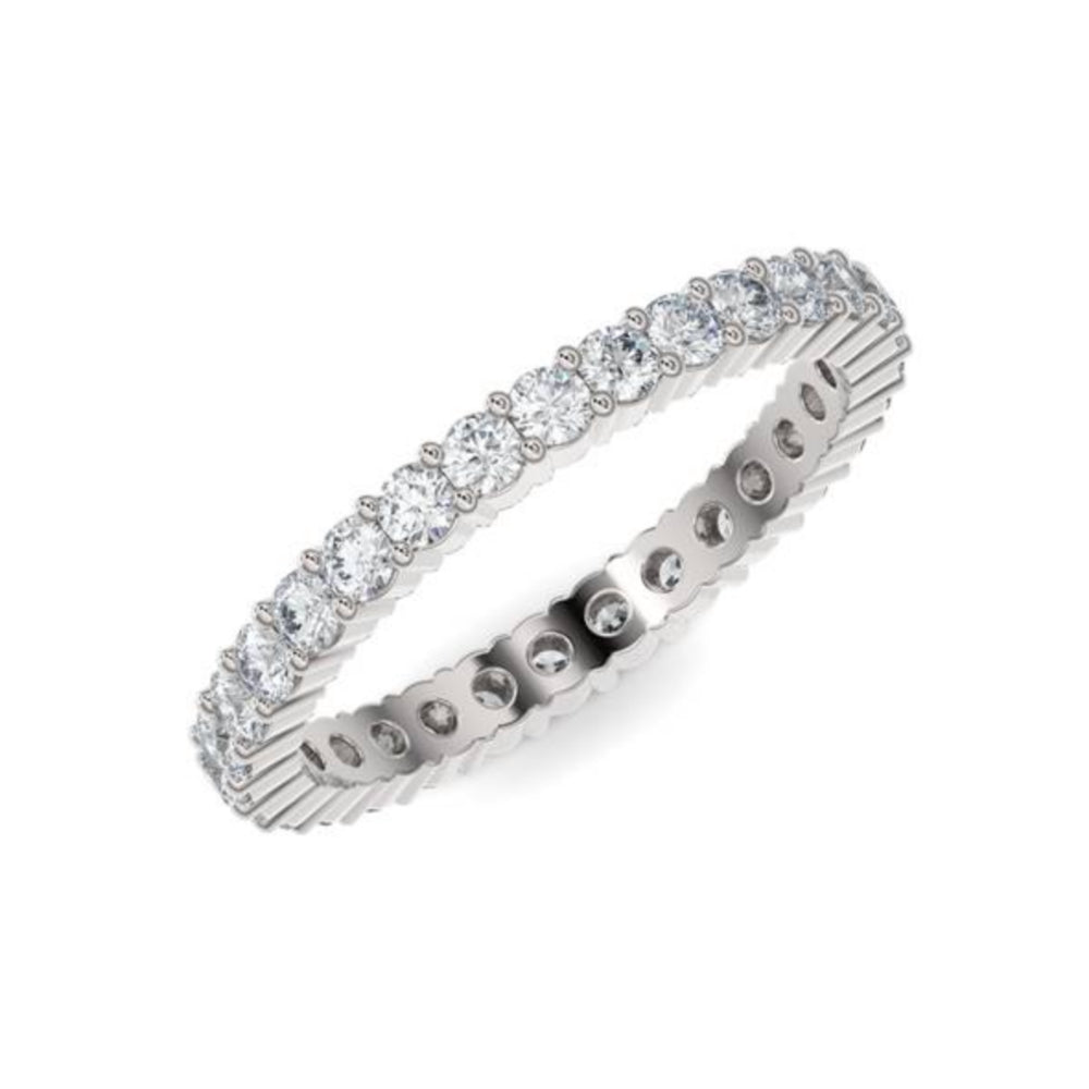 Round Eternity Lab Grown Diamond Wedding Band