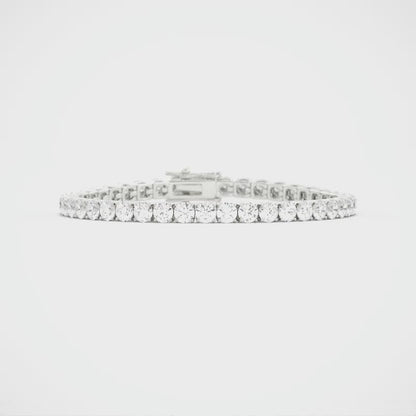 4mm Moissanite Tennis Bracelet