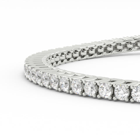 2mm Moissanite Tennis Bracelet