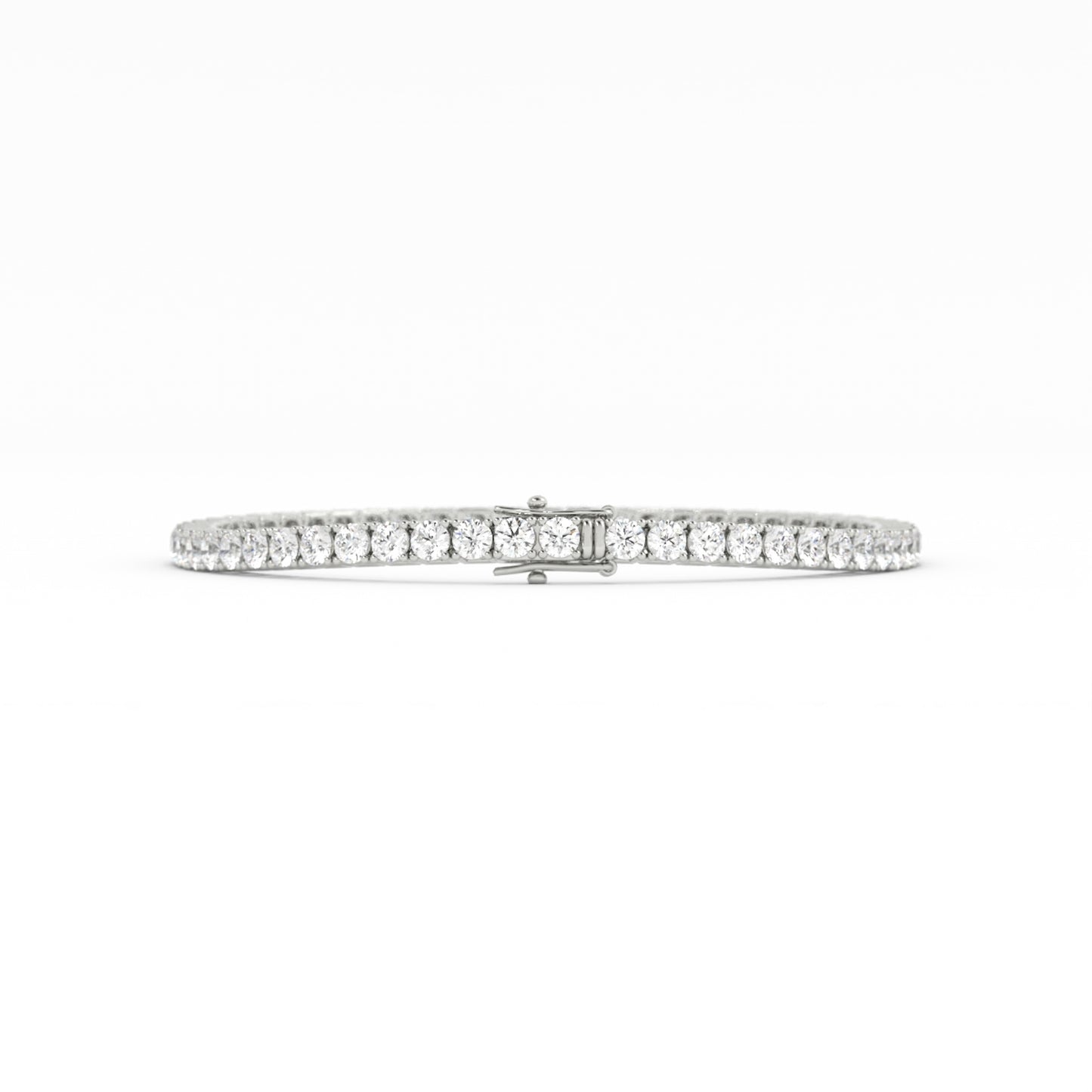 3mm Moissanite Tennis Bracelet