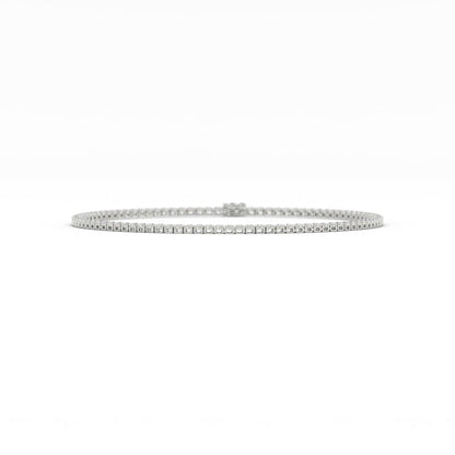 5mm Moissanite Tennis Necklace, 22 inches
