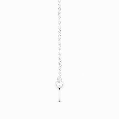 Petite Heart Pendant Necklace Sterling Silver with Rhodium Plating-4