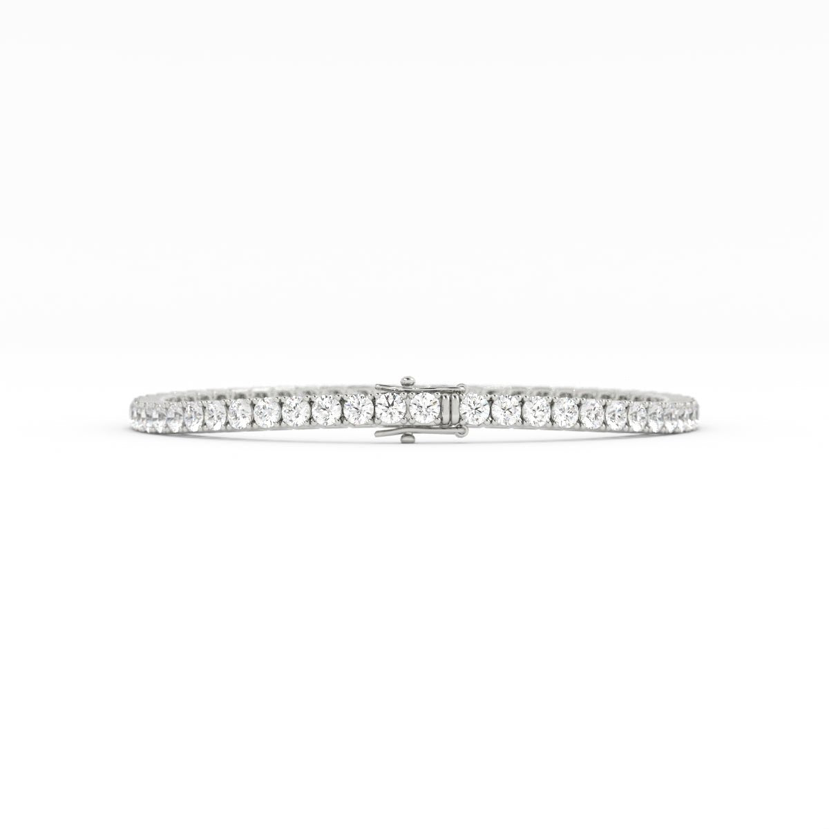 3mm Moissanite Tennis Bracelet